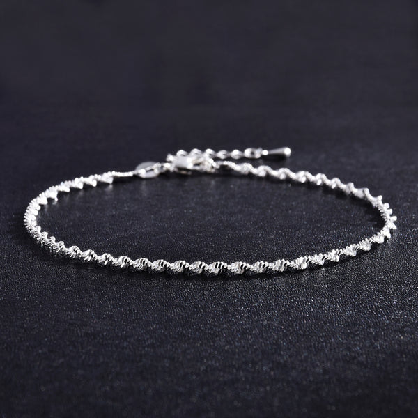 Fashion Ankle Bracelet Women Silver Color Anklet