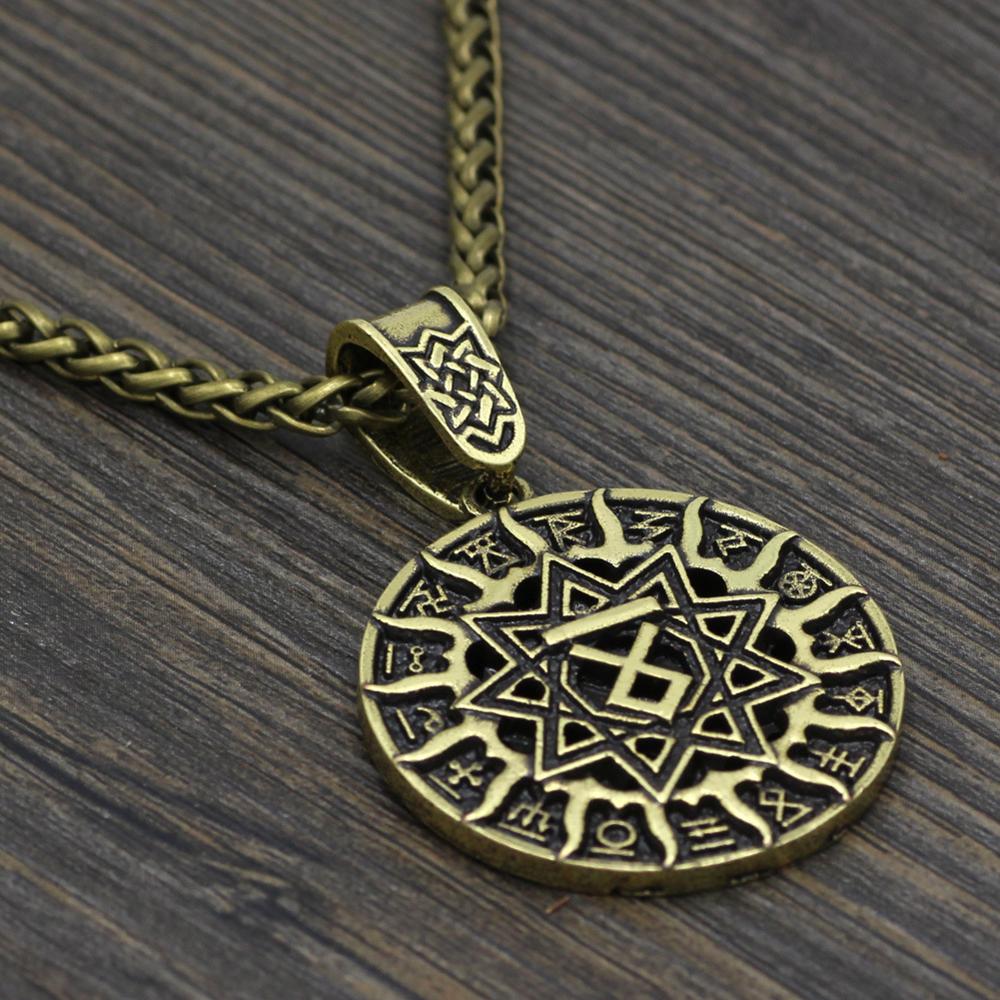 Kolovrat Symbol Charm Male norse Amulet Talisman Pendant