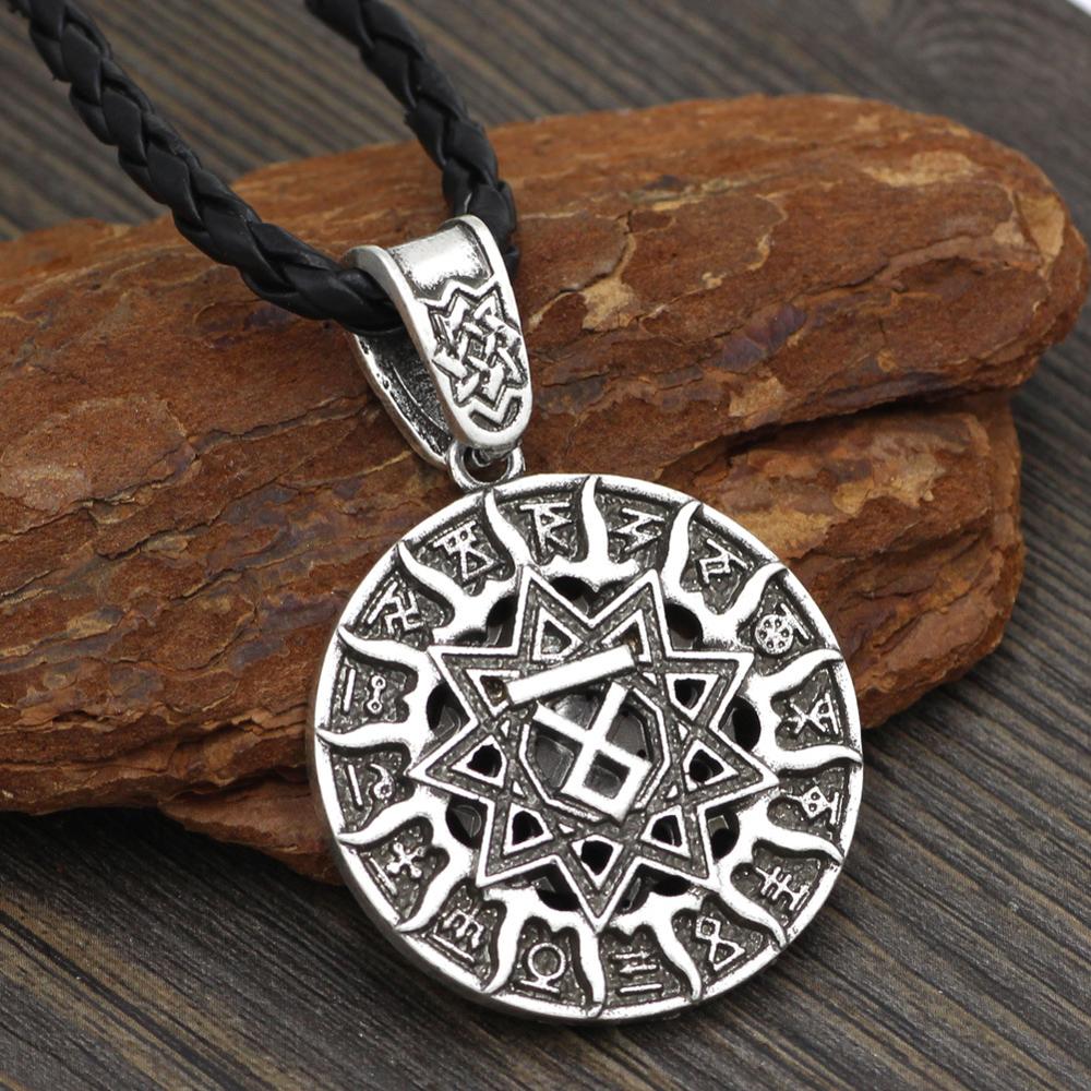 Kolovrat Symbol Charm Male norse Amulet Talisman Pendant