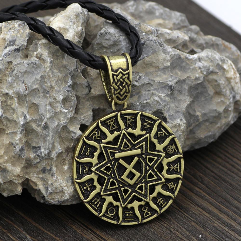 Kolovrat Symbol Charm Male norse Amulet Talisman Pendant