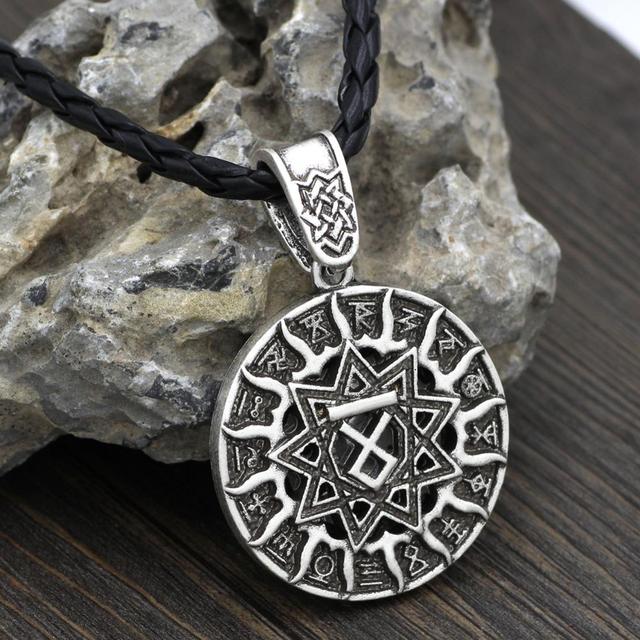 Kolovrat Symbol Charm Male norse Amulet Talisman Pendant