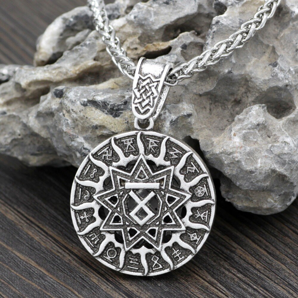 Kolovrat Symbol Charm Male norse Amulet Talisman Pendant