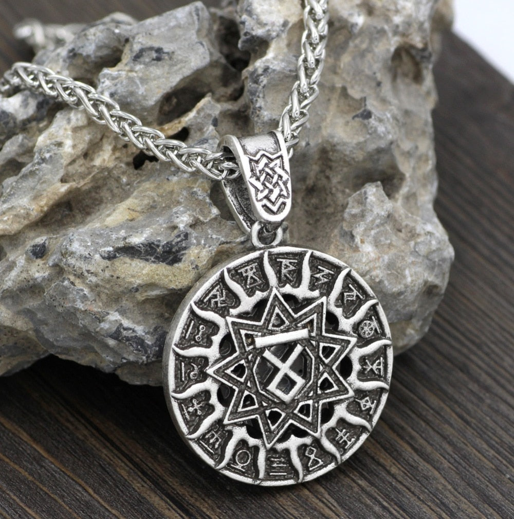 Kolovrat Symbol Charm Male norse Amulet Talisman Pendant