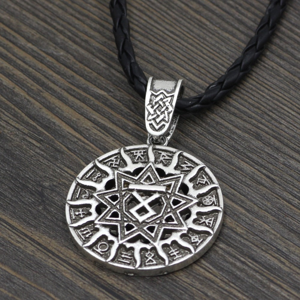 Kolovrat Symbol Charm Male norse Amulet Talisman Pendant