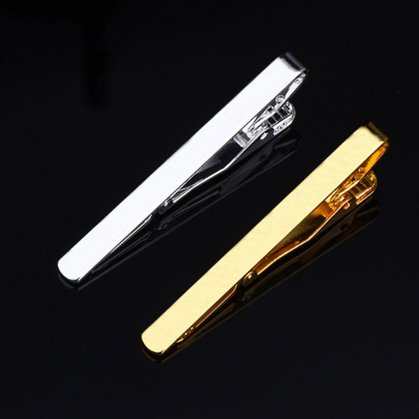 Men Metal Necktie Bar Crystal Dress Shirts Tie Pin