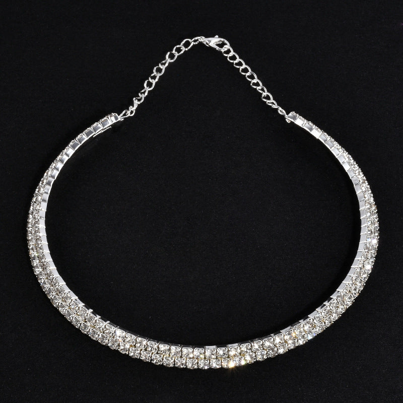 Rhinestone Choker Necklaces