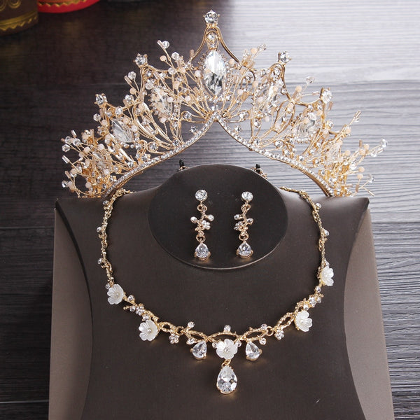 Baroque Retro Costume Bridal Jewelry Sets