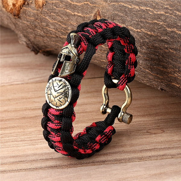 Warrior Helmet Lanyard Bracelets