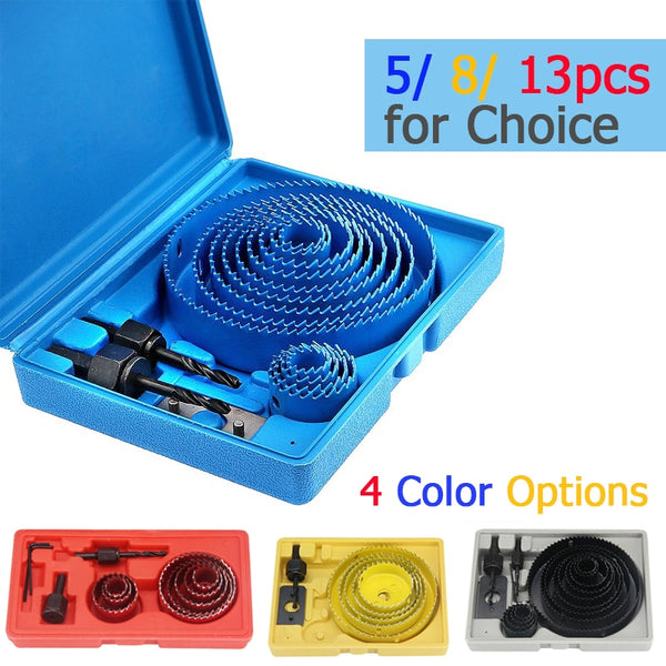 Hole Saw Cutting Set Kit