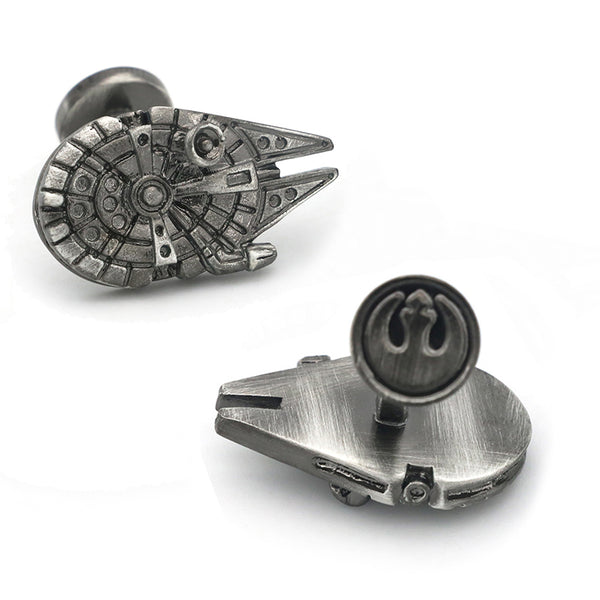 Vintage Movie Design Star War Spacecraft Cufflinks