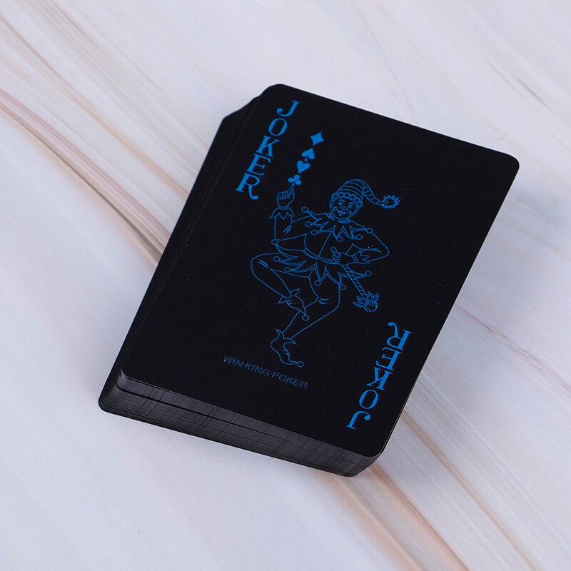 Waterproof PVC Poker Pure Black Magic Box