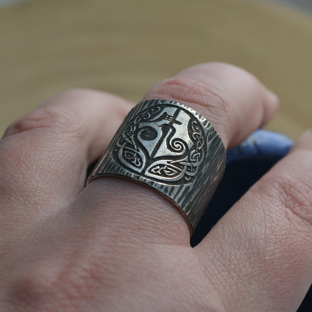 Norse Mythology Goddes Hel Ring