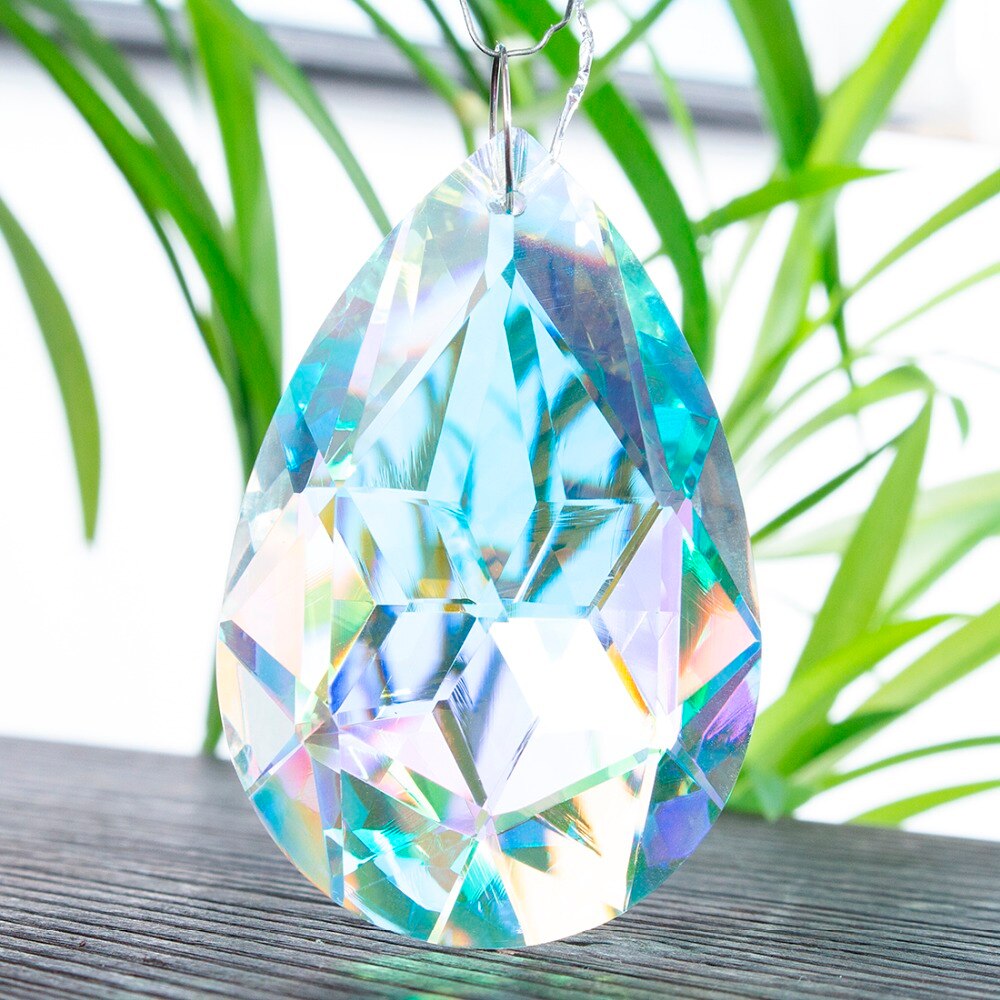 Crystal Drops Chandelier  Prisms DIY Hanging Suncatcher