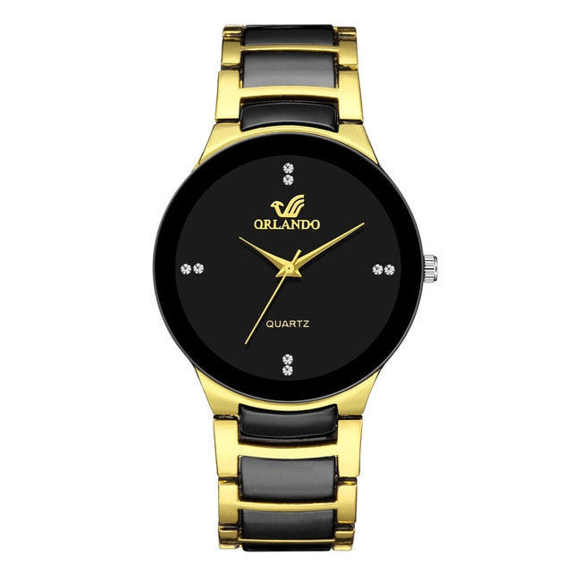 Men Stainless Steel Quartz Watch