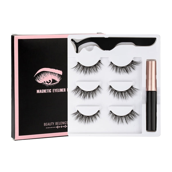 Magnetic Eyelashes 3D Mink Eyelashes