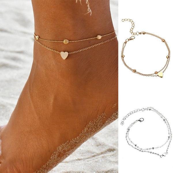 Summer Beach Anklet Stainless Steel Anklets