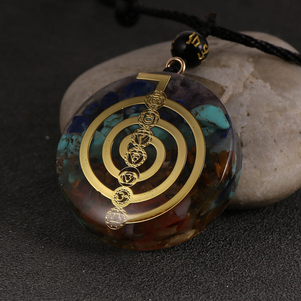 Generator Amulet- 7 Chakras Pendant Necklace