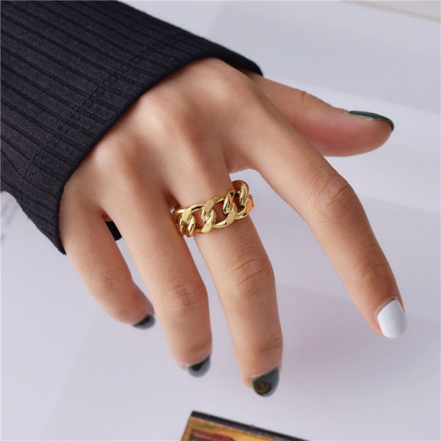 Cool Punk Hip Hop Cross Rings