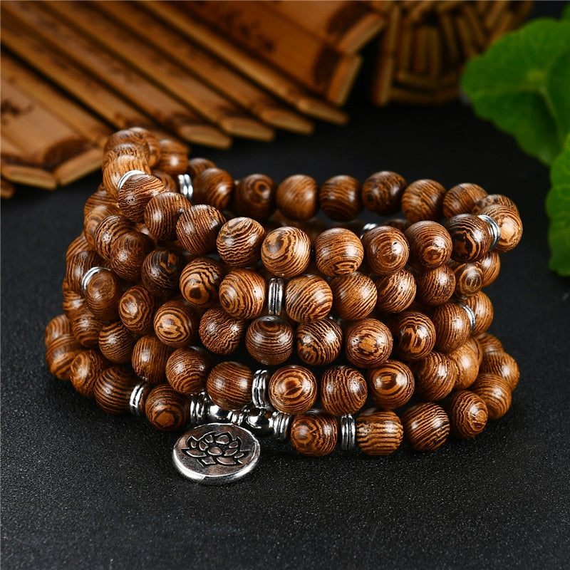 Prayer Beads Bracelet 108 Tibetan Buddhist Rosary