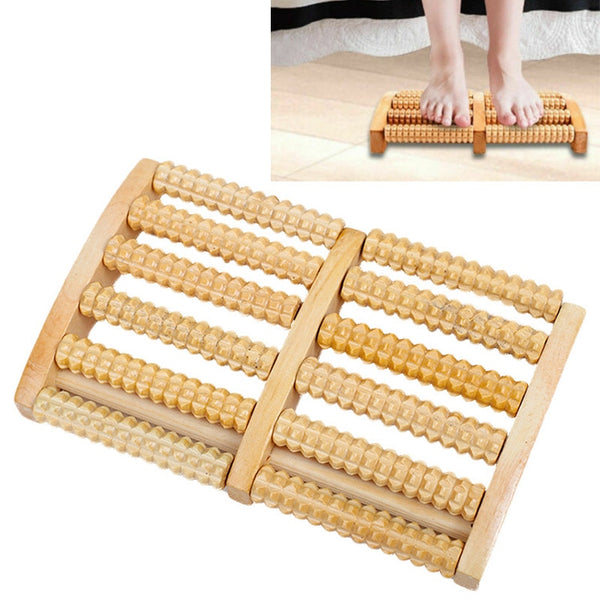 Wooden Foot Massage Roller