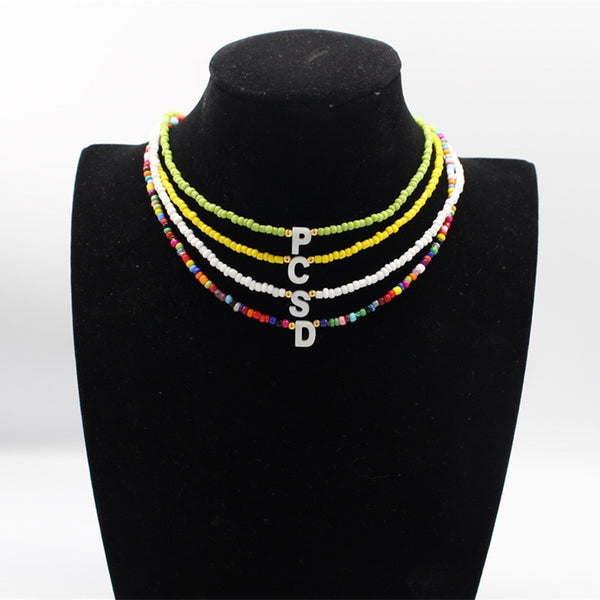 Bohemia Beaded Choker Necklace