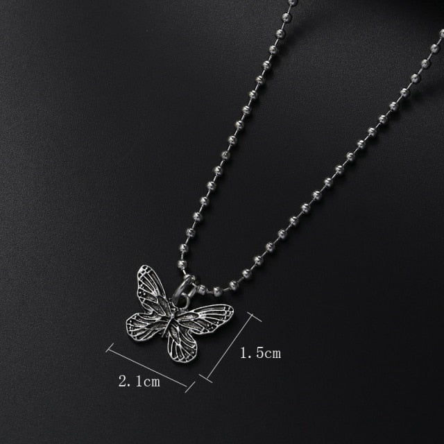 Chic Gothic Hearts Jesus Retro Necklaces