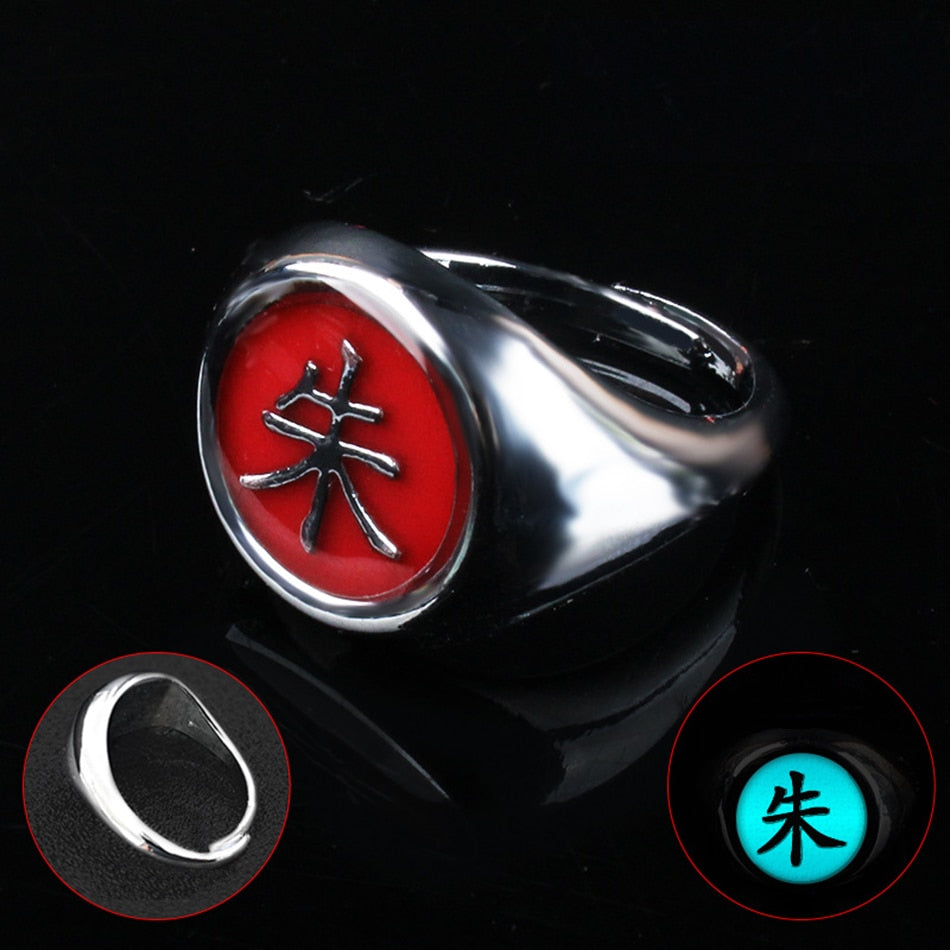 Anime Cosplay Luminous Rings Akatsuki Member Rings