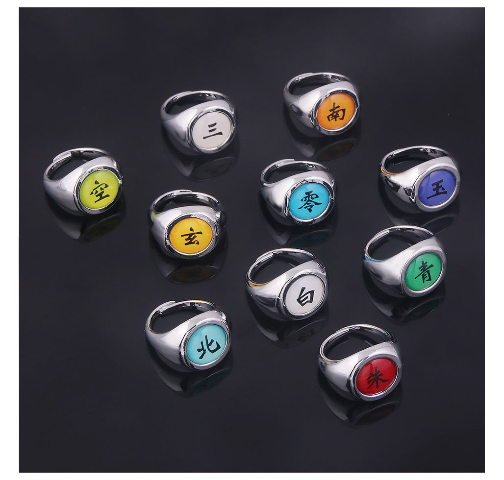 Anime Cosplay Luminous Rings Akatsuki Member Rings