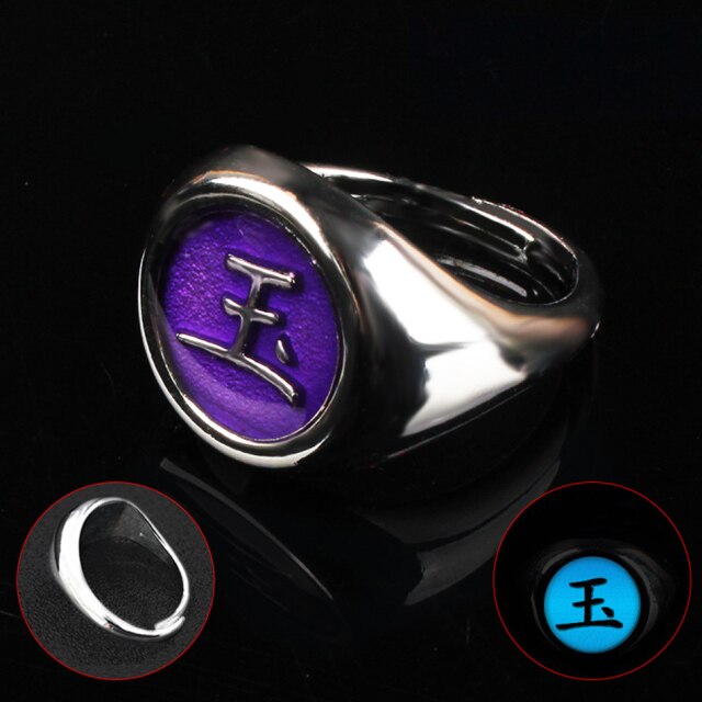 Anime Cosplay Luminous Rings Akatsuki Member Rings