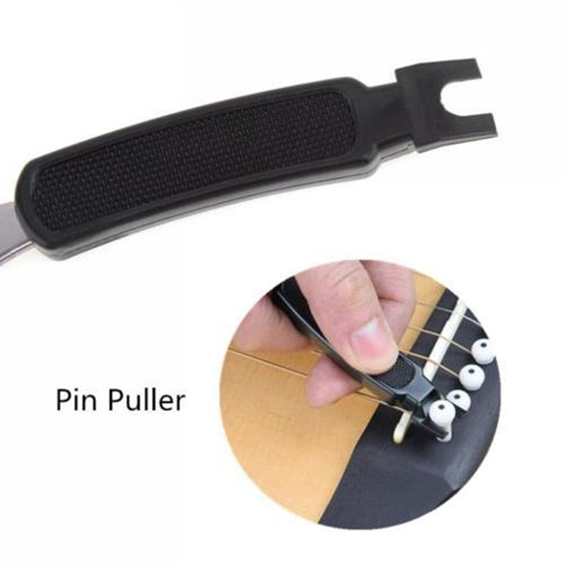 Guitar Winder String Cutter Pin Puller 3 in 1