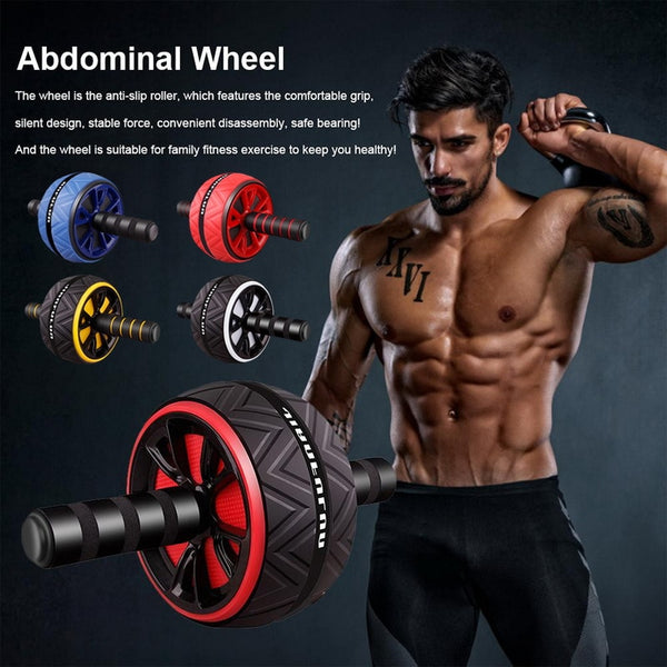 Ab Roller Big wheel Abdominal Muscle Trainer