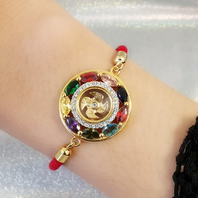 Thailand Round Transfer Wheel Bracelet