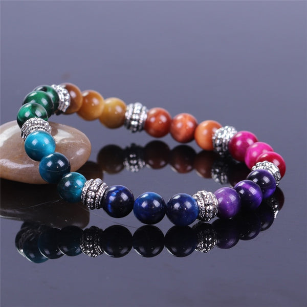 Natural Stone 7 Chakra Bracelets