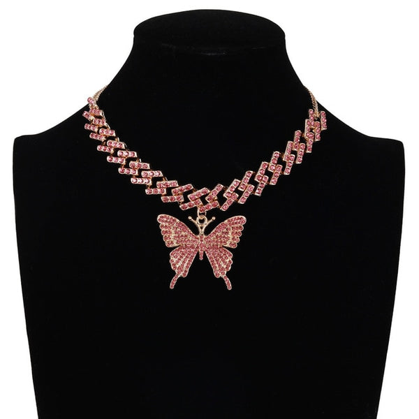 Big Butterfly Necklace For Women