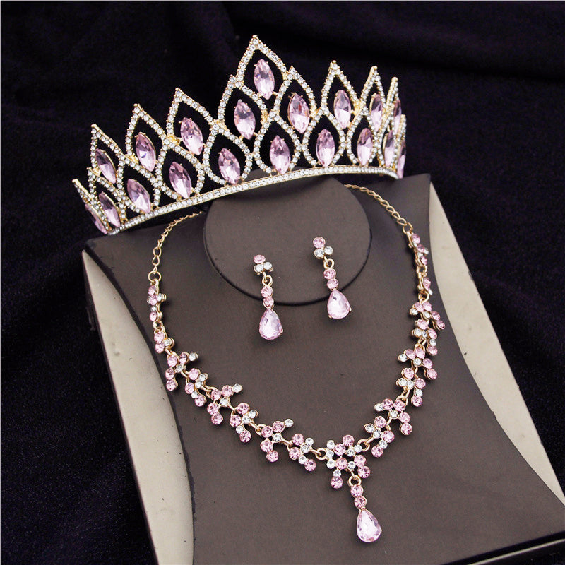 Luxury Gorgeous Crystal Bridal Jewelry Sets