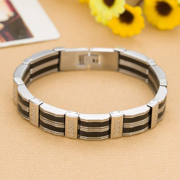 210mm Men's Jewelry Strand Rope Charm Chain Wristband Men's Bracelet