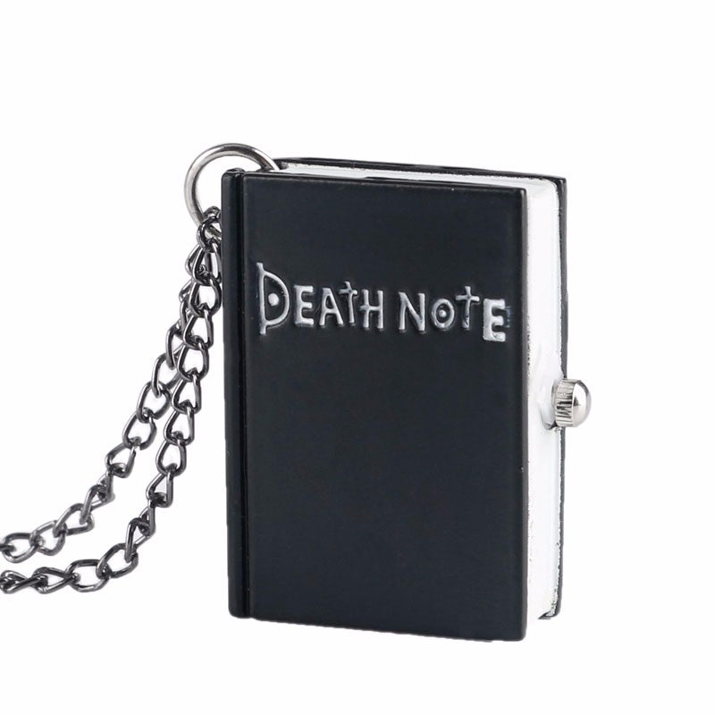 Steampunk Cool Death Note Quartz Pocket Watch