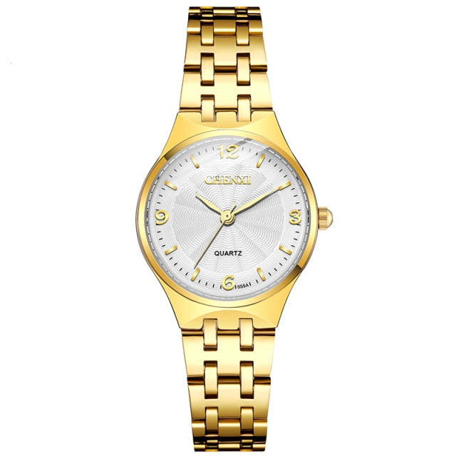 New Couple Watch Luxury Business Gold Watch