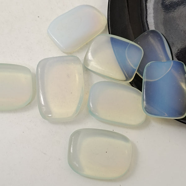 3-4cm Natural opal cube crystal 2pcs