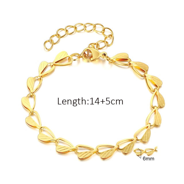 Paperclip Chain Bracelet for Women