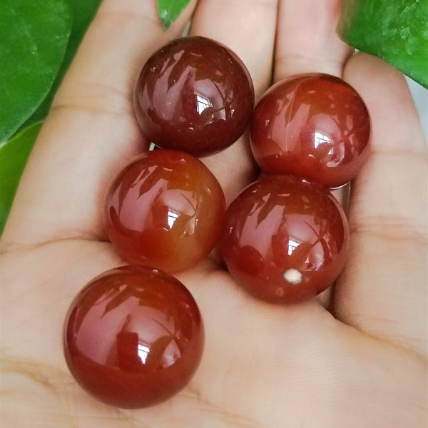 2cm  Natural red jasper crystal quartz crystal sphere ball