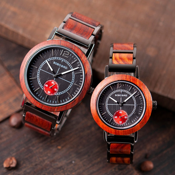 Wooden Men Watches Great Gifts for Lovers