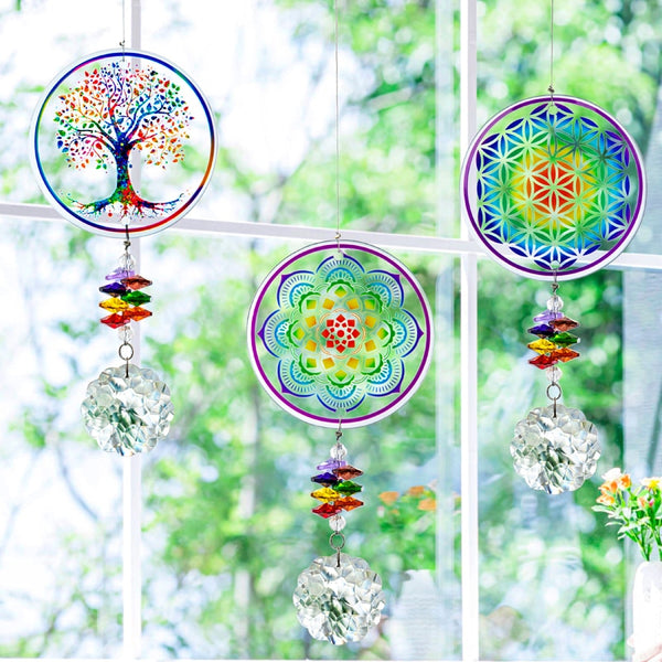 2 Styles Crystal Suncatcher