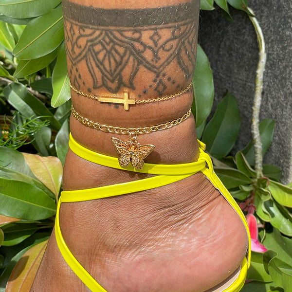 Cute Butterfly Anklets For Women