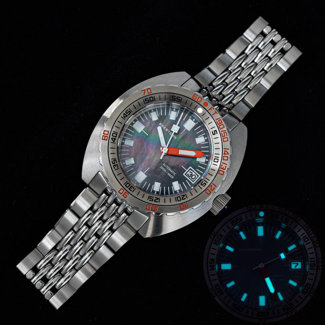 Diver Watch Men SUB300T Automatic Mechanical Sapphire Wristwatch