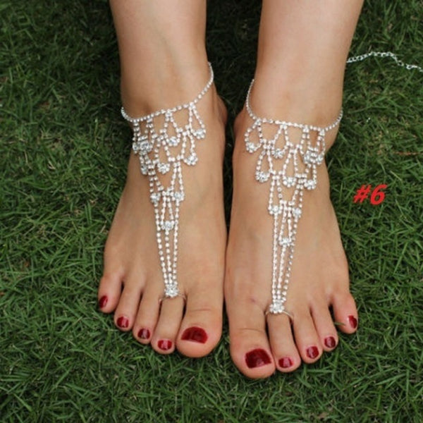 Fashion Barefoot Beach Sandals Jewelry Foot Chain Ankle