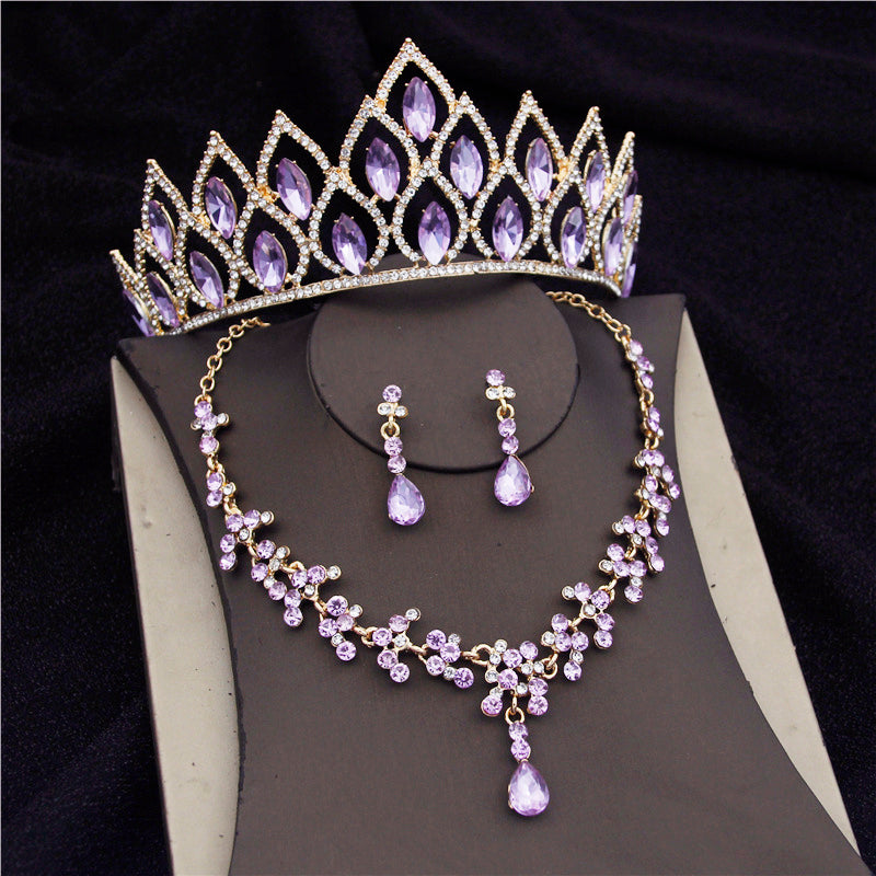 Luxury Gorgeous Crystal Bridal Jewelry Sets