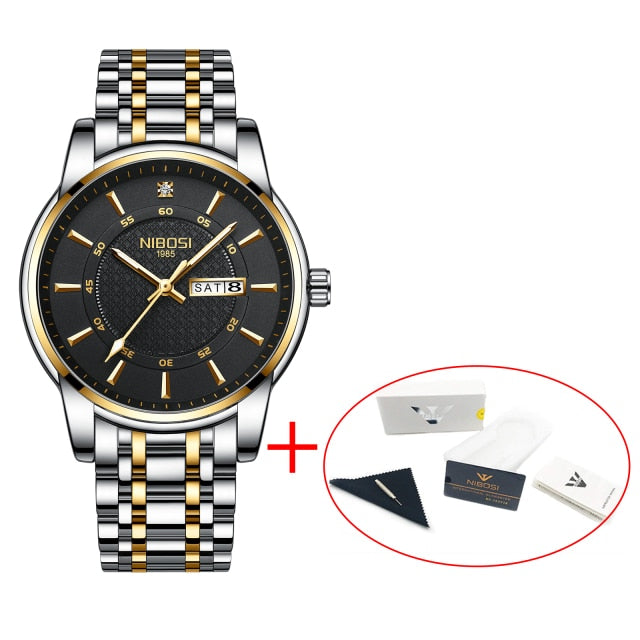 Mens  Sports Waterproof Quartz Wristwatch Men's Clock