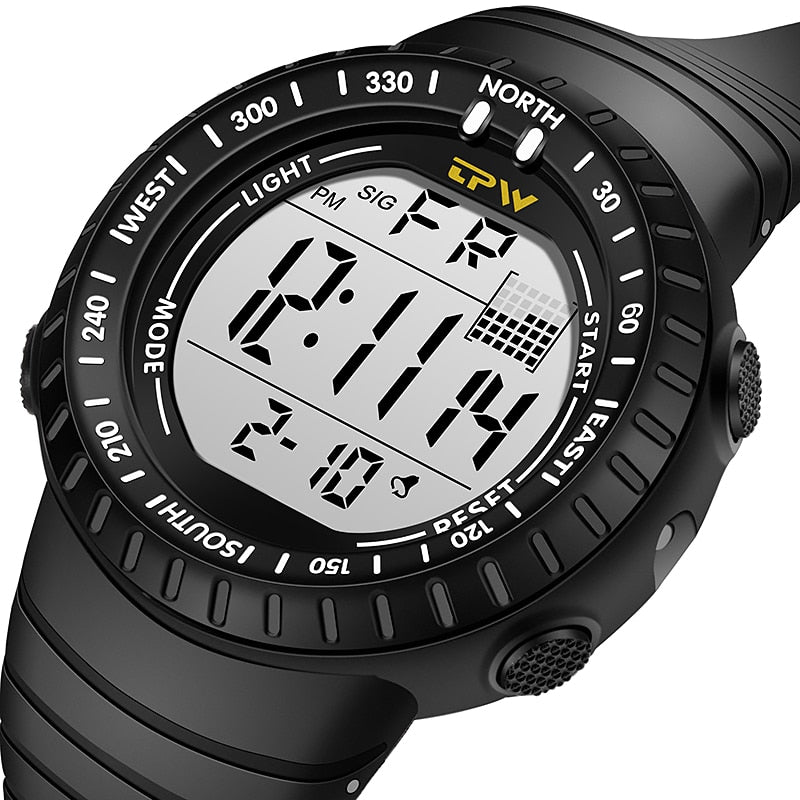 Outdoor Sport  Digital 50m Water Resistent Watches