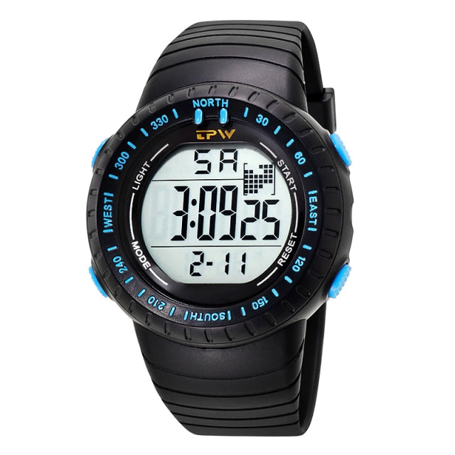 Outdoor Sport  Digital 50m Water Resistent Watches